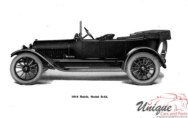 1914 Buick Specifications Page 21